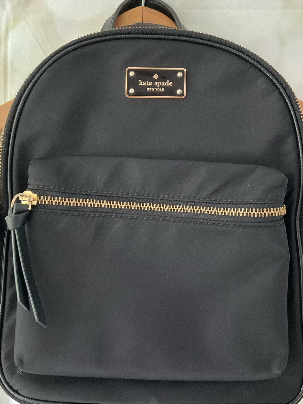 Kate Spade Mini Black Backpack - Picture 2 of 16